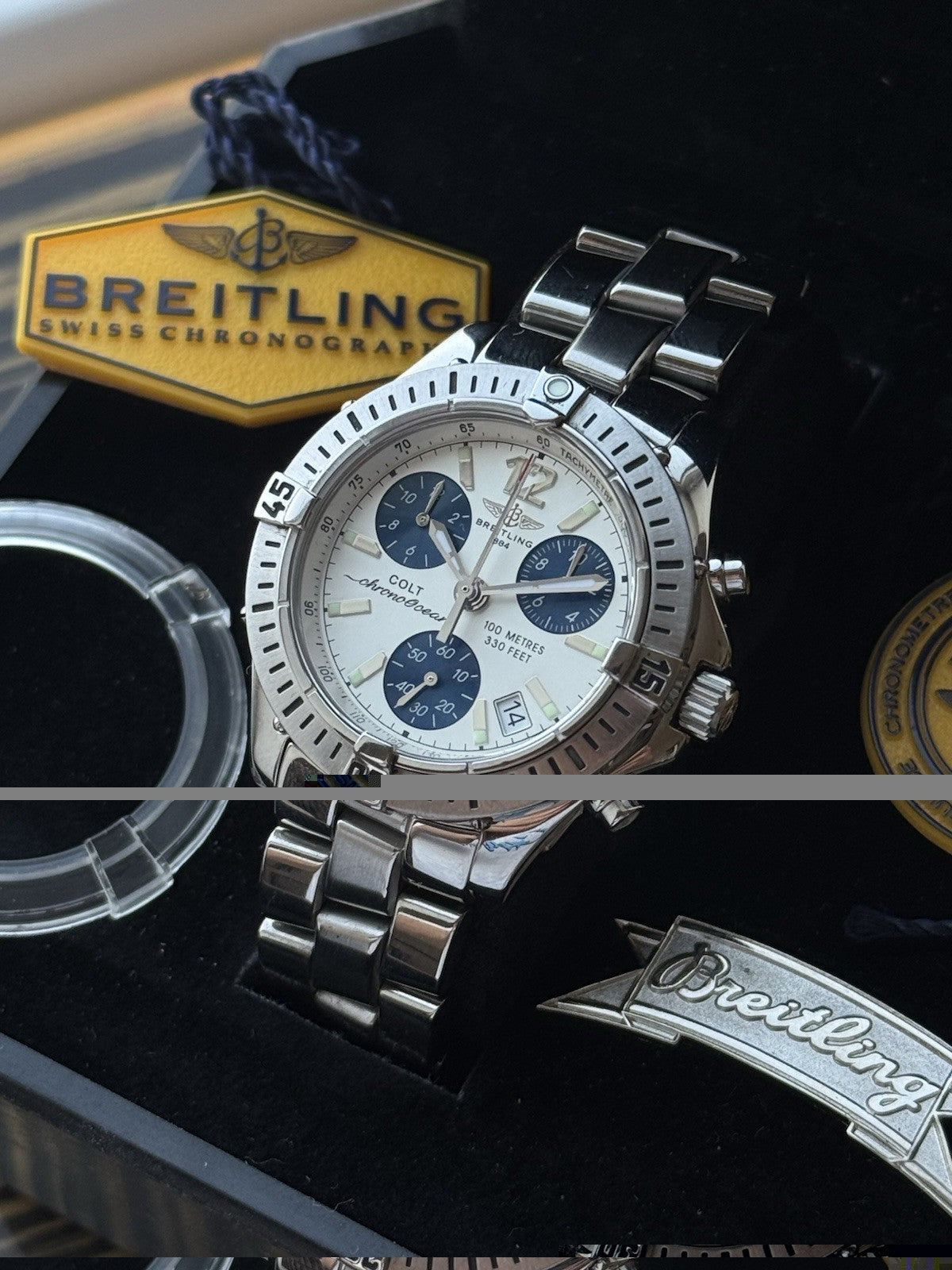 Breitling Colt Chronograph quartz 38mm – Ref. A53350