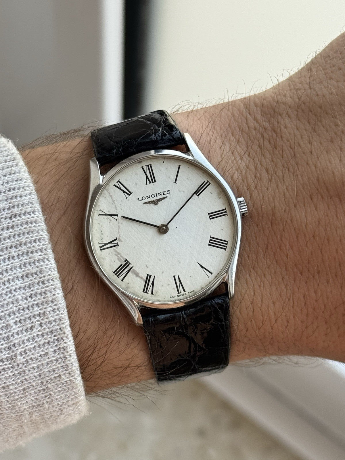 Longines Flagship Vintage Mechanical Watch 33mm For Men