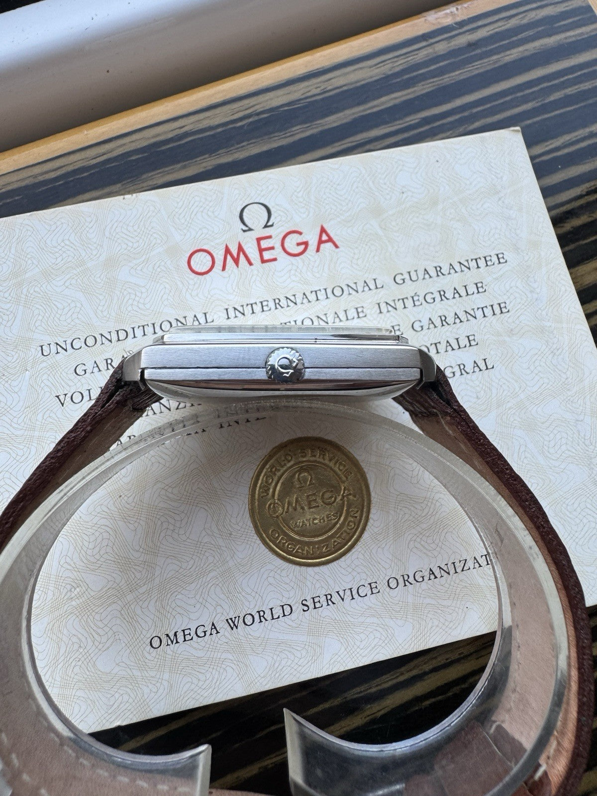 Omega De Ville Automatic Vintage Watch For Men With Box And Papers