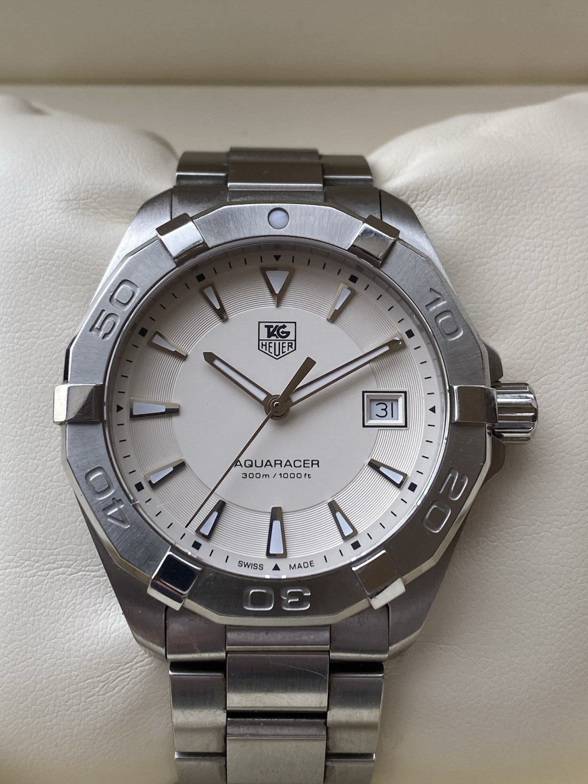 Tag Heuer Aquaracer 41mm Quartz Watch Full Set 2016
