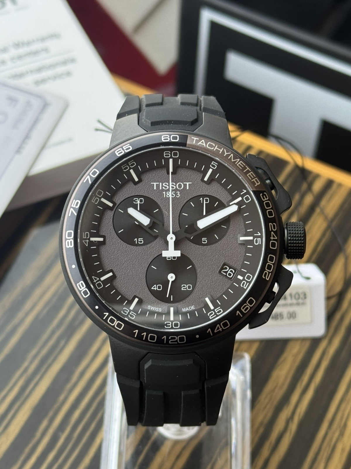 Tissot T-Race Cycling Chronograph Brand New / Full Set black