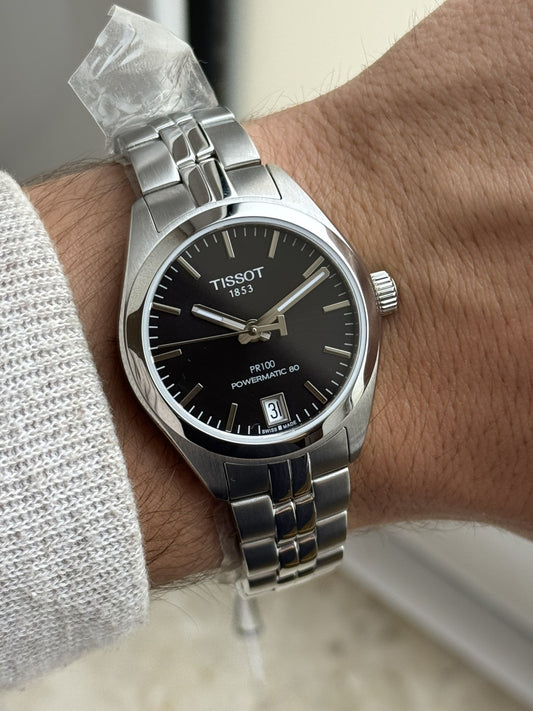 Tissot PR 100 Powermatic 80 Unisex – Brand New / Full Set
