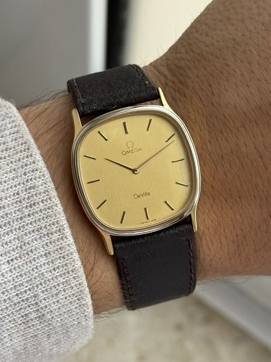 Omega De Ville Quartz Vintage Watch