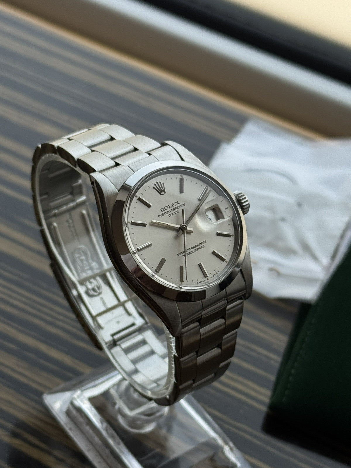 Rolex Date Automatic Vintage Watch Ref 1500 