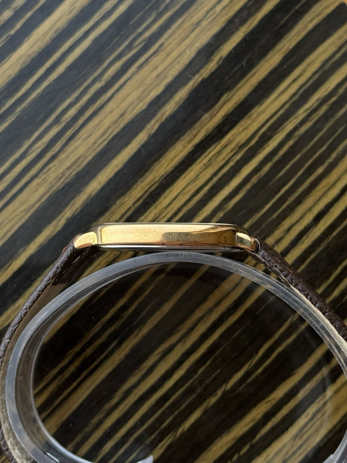 Longines TV Quartz Classic men's Watch Gold Plated