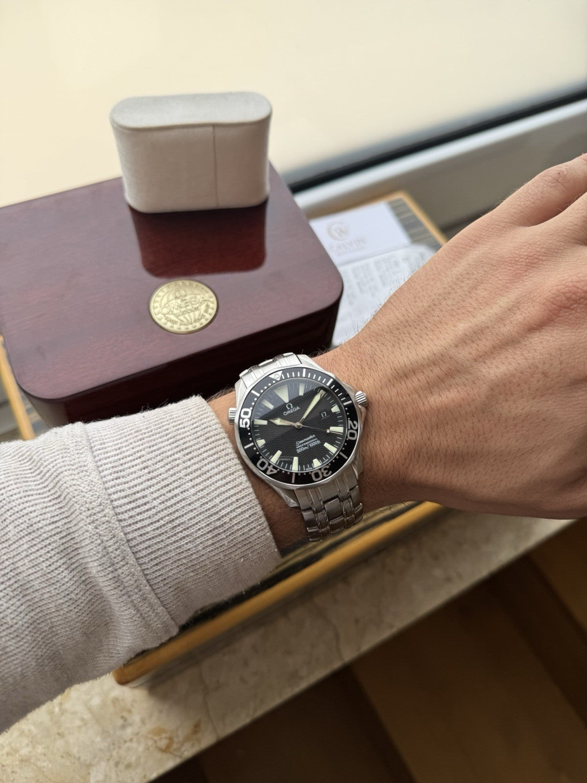 Omega Seamaster  Peter Blake 41mm Quartz Watch Serviced