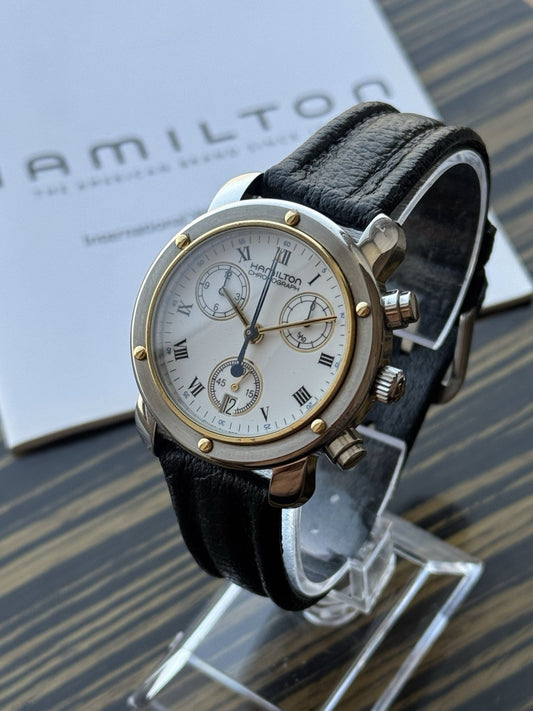 Hamilton Quartz Chronograph 36mm Super Rare