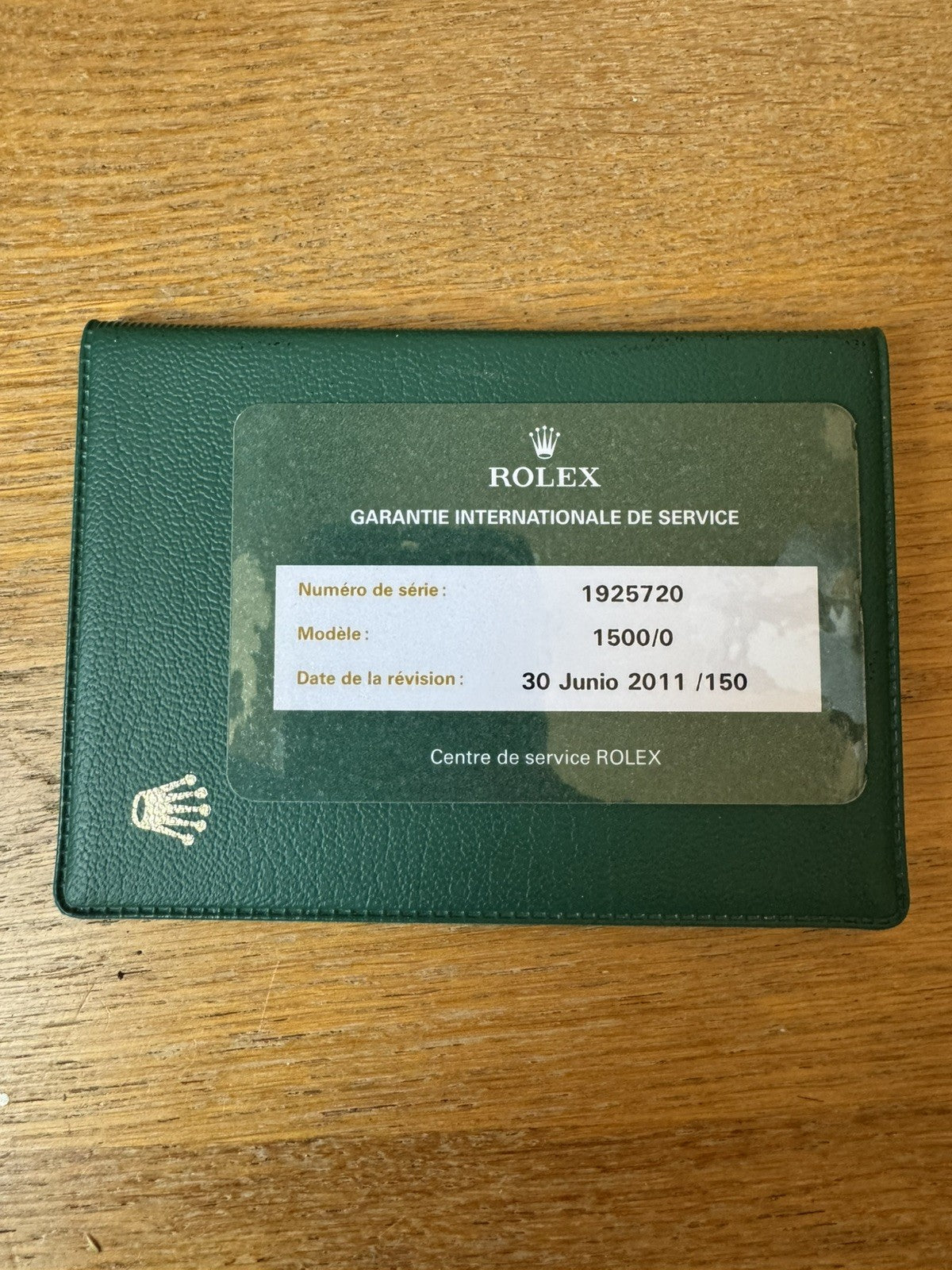 Rolex Date Automatic Vintage Watch Ref 1500 full set 
