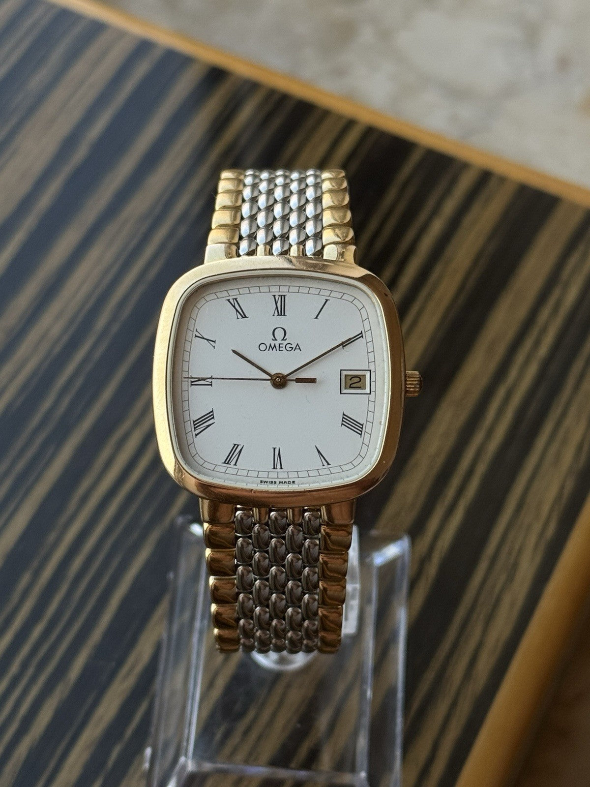 Vintage Omega De Ville TV Quartz Watch