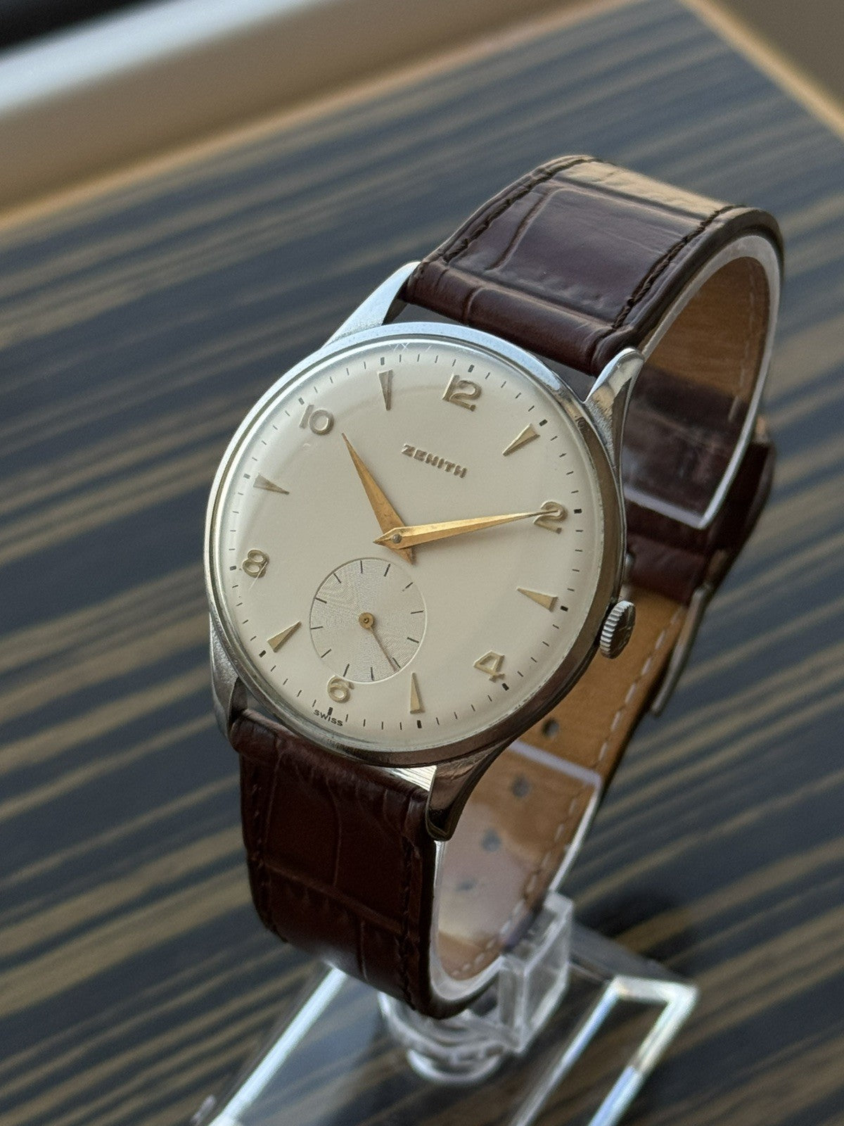 Vintage Zenith Jumbo Mechanical Watch 38mm