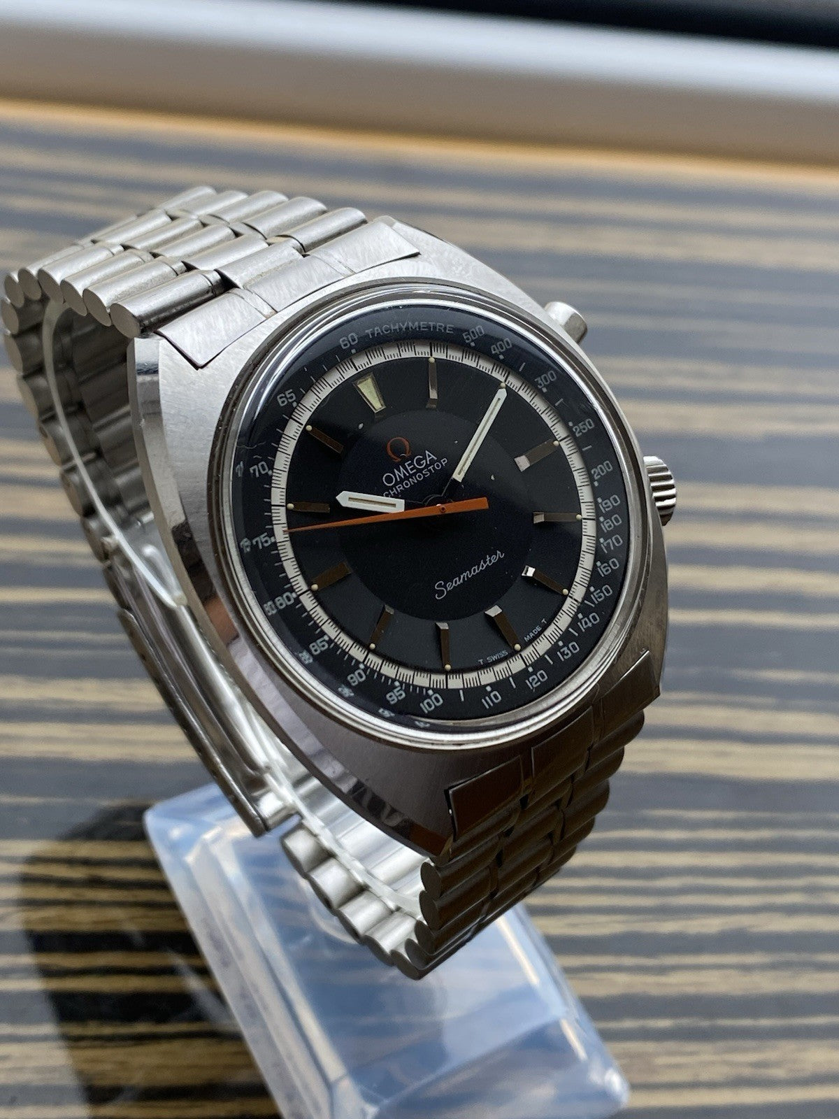 Vintage Omega Seamaster Chronostop 41mm Mechanical Watch