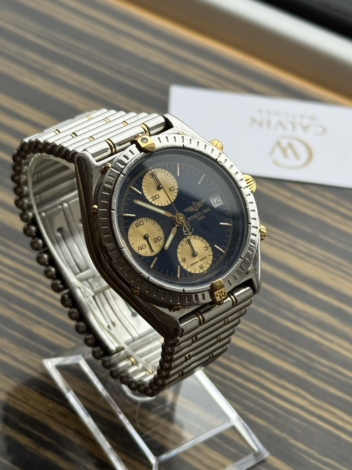 Breitling Chronomat Automatic Chronograph 39mm Blue Dial
