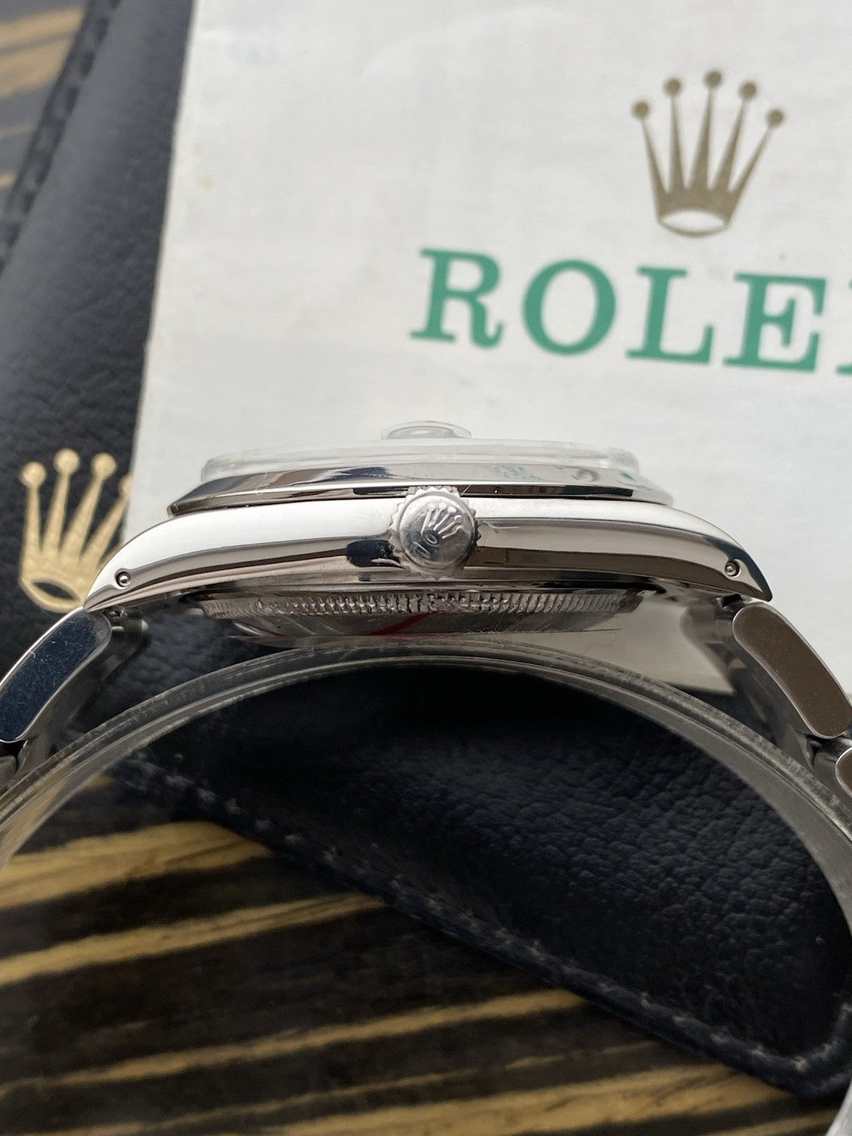 Rolex Date Automatic Vintage Watch Ref 1500 Full Set
