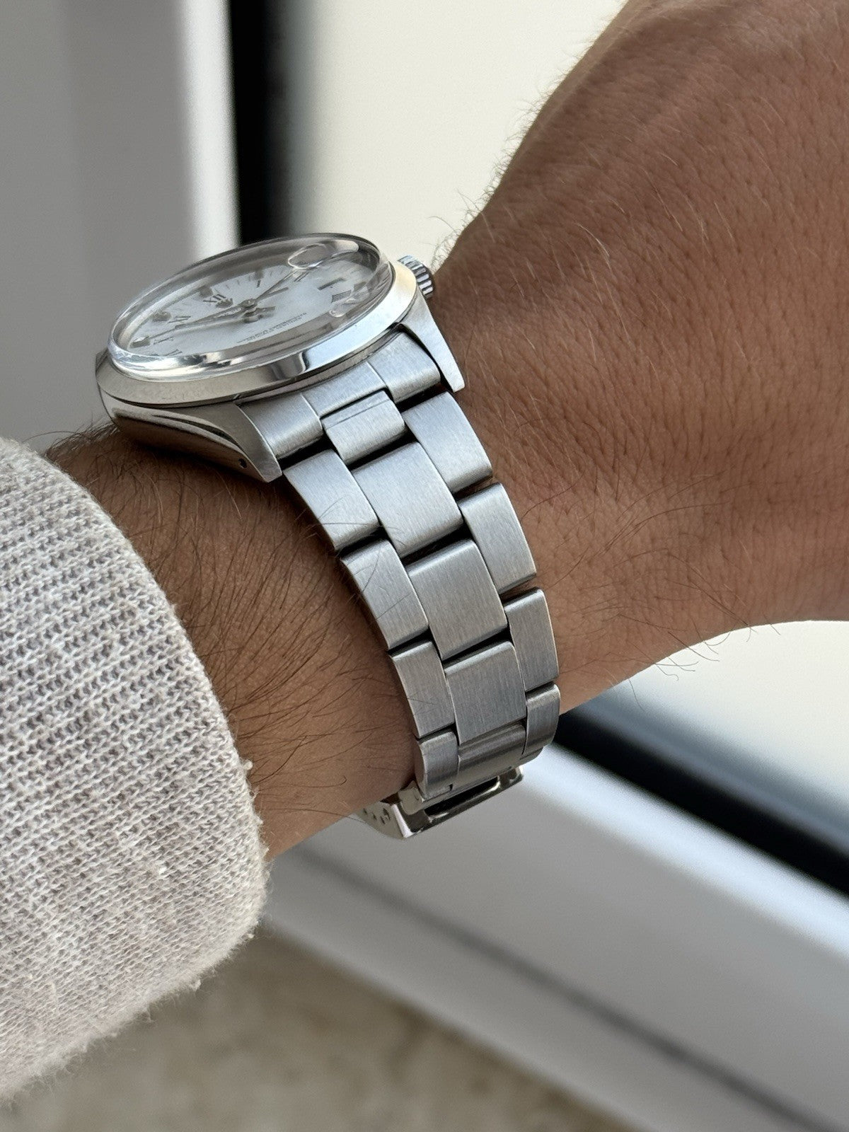 Rolex Date 34mm Automatic Vintage Watch Ref 15000