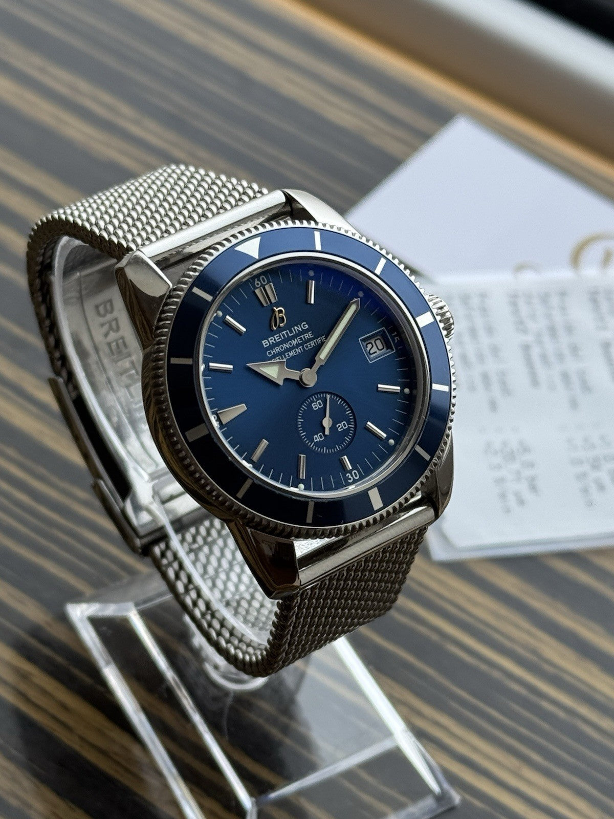 Breitling Superocean Heritage Chronomètre – Ref. A37320 Blue