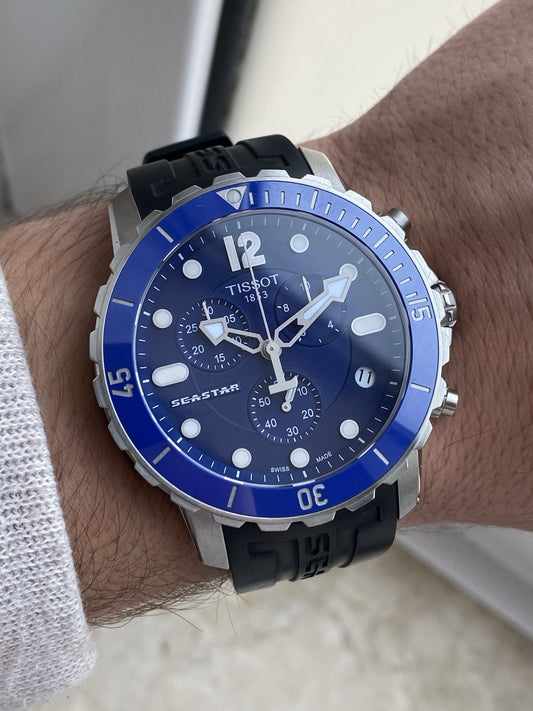 Tissot Seastar 1000 Chronograph Quartz – NOS – Full Set