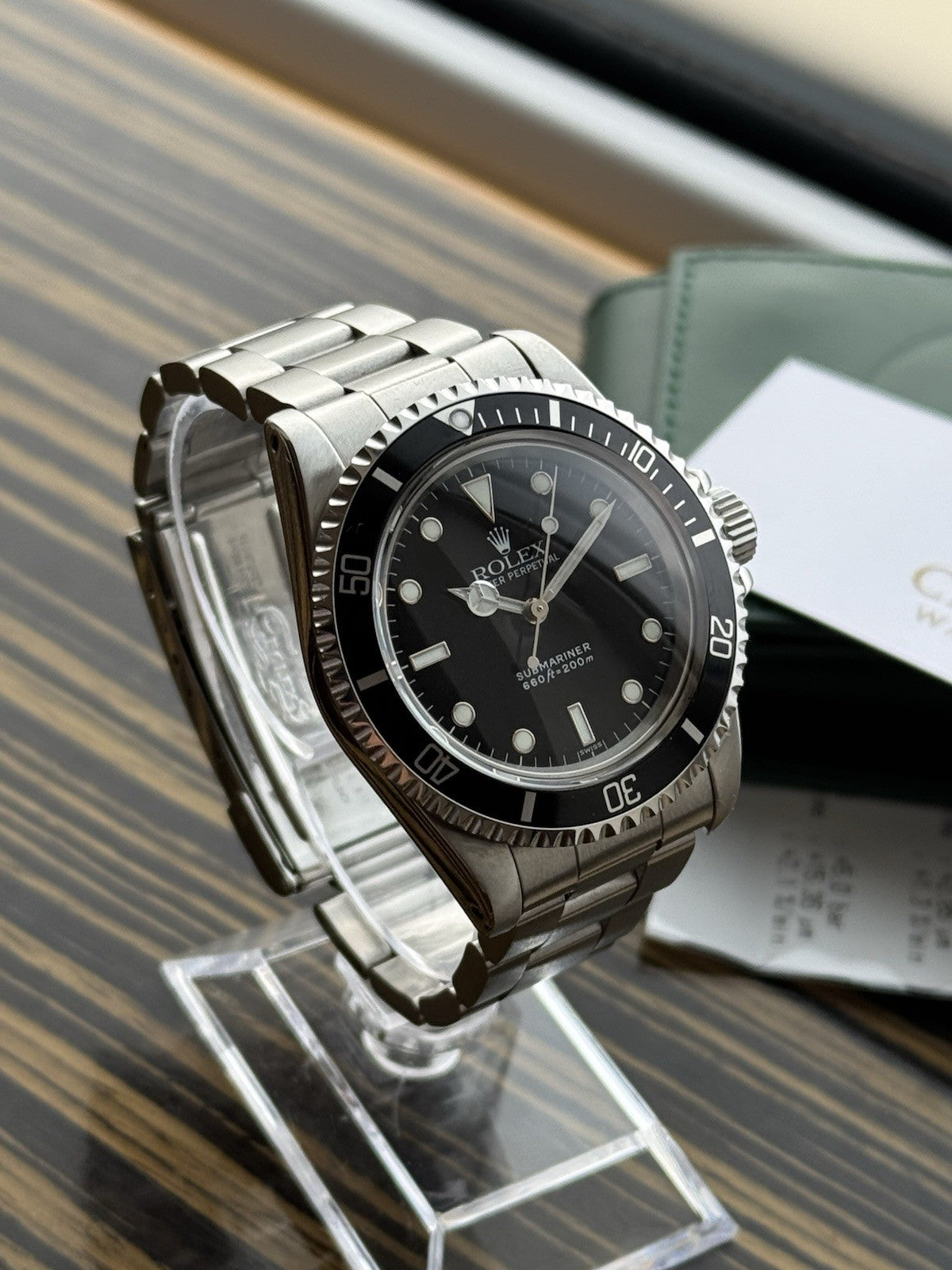 Rolex Submariner No Date Fully Serviced – Ref. 5513