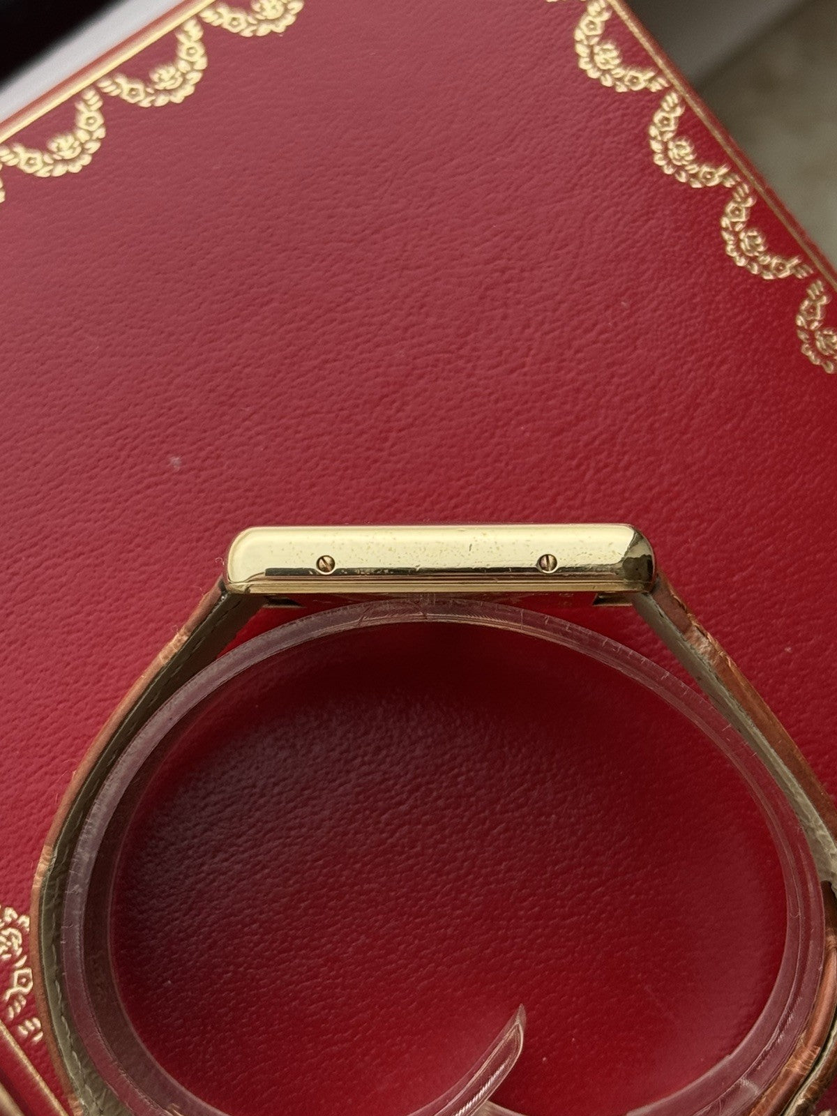 Must de Cartier Tank Quartz Big-Size Watch Ref 2413