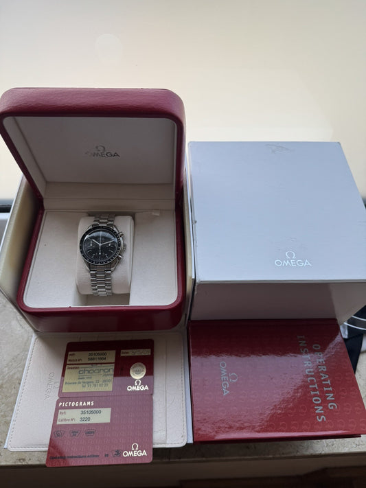 Omega Speedmaster Reduced Automatic Chronograph full set