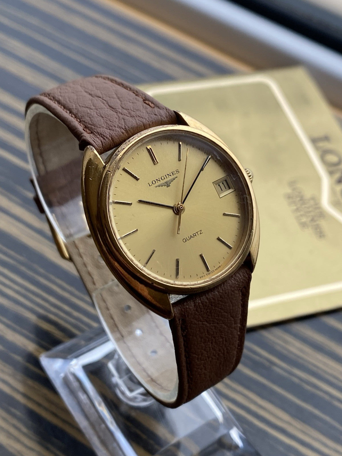 Longines Présence 33mm Quartz Watch With Papers