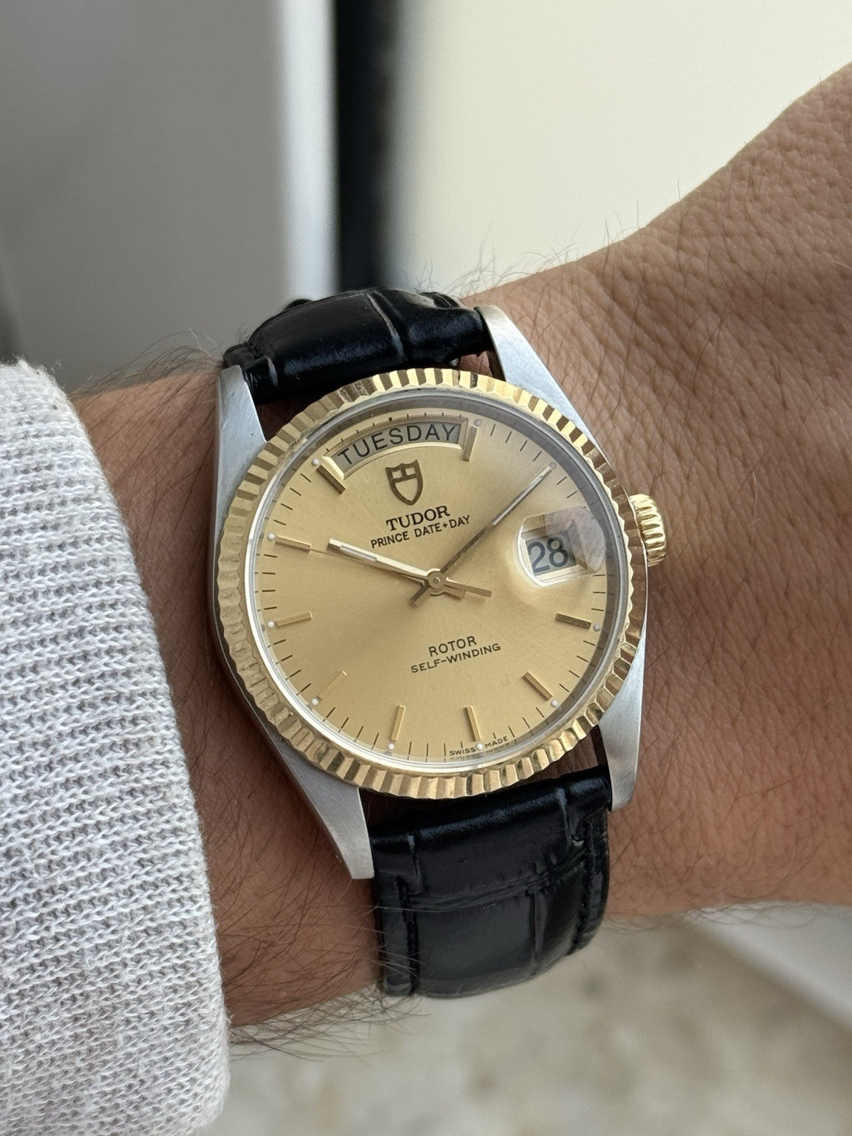 Tudor Prince Date + Day Rotor Self-Winding Ref. 76213