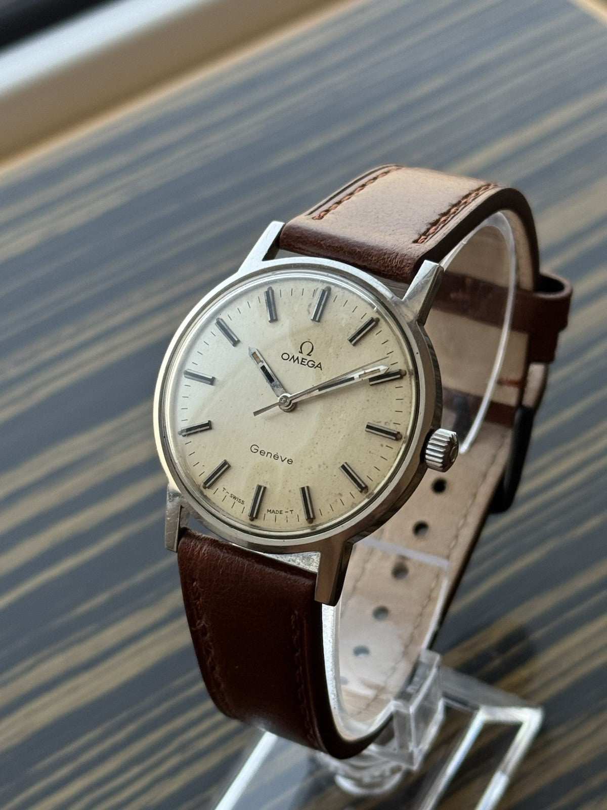 Vintage Omega Genève Cal. 601 Manual Wind 35mm
