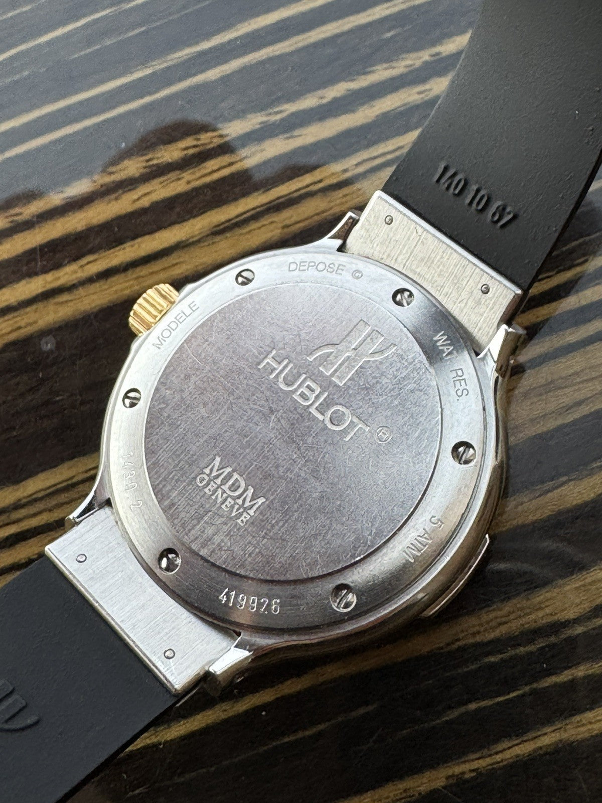 Hublot Classic MDM 33mm Automatic Watch unisex Steel And Gold