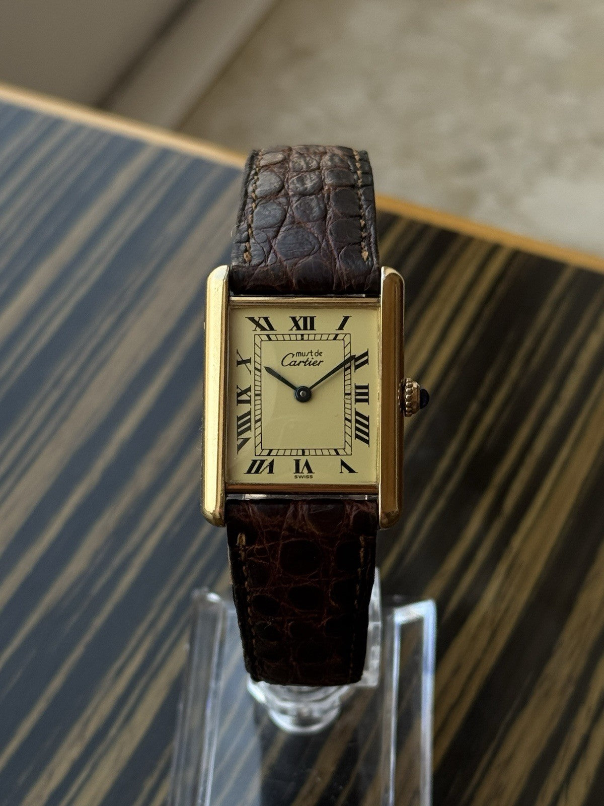 Must de Cartier Tank Quartz Ref 590005