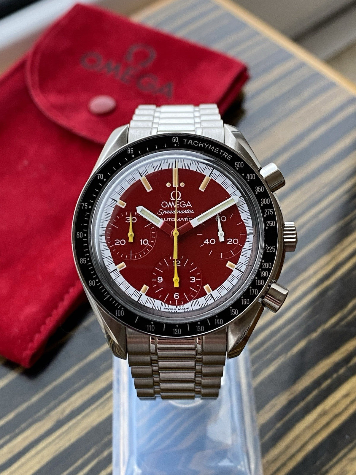 Omega Speedmaster Schumacher Reduced Automatic Chronograph