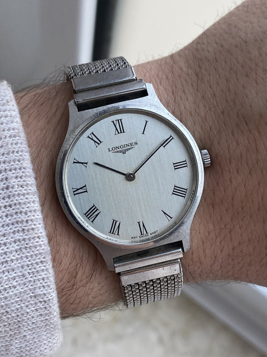 Vintage Longines Mechanical Watch 33mm