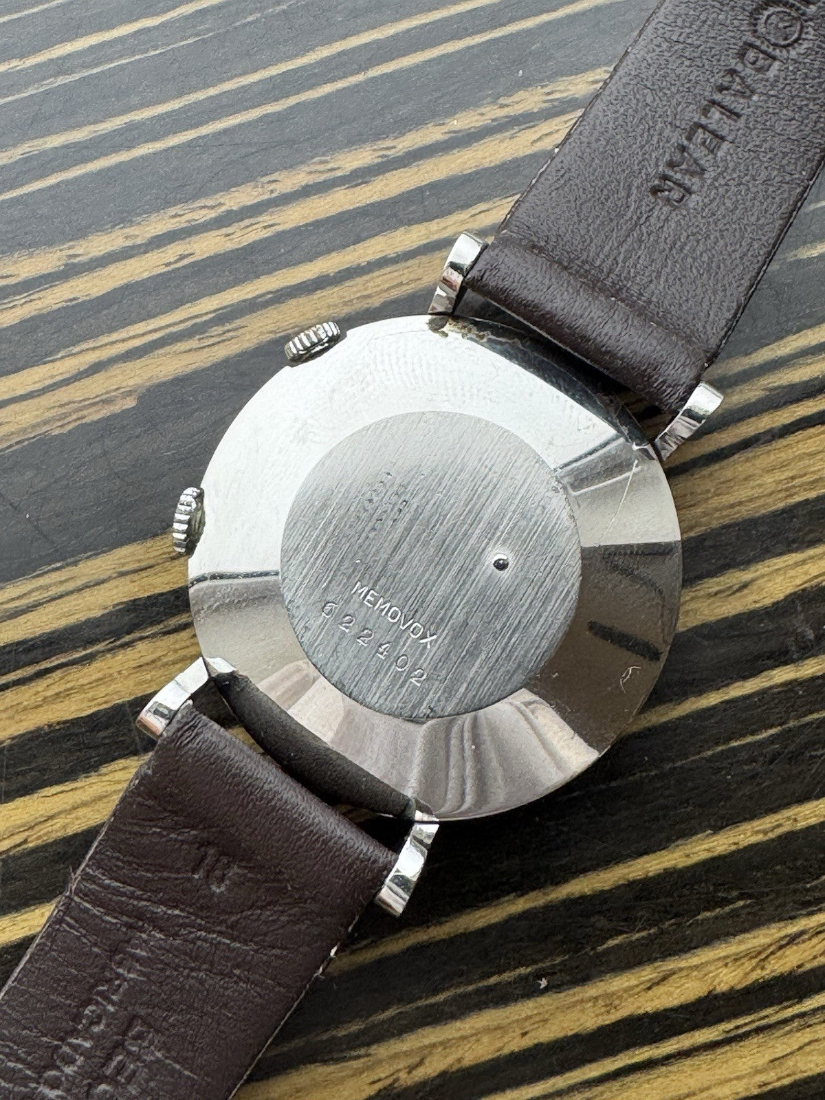 Vintage Jaeger Le-Coultre Memovox Alarm Watch 35mm