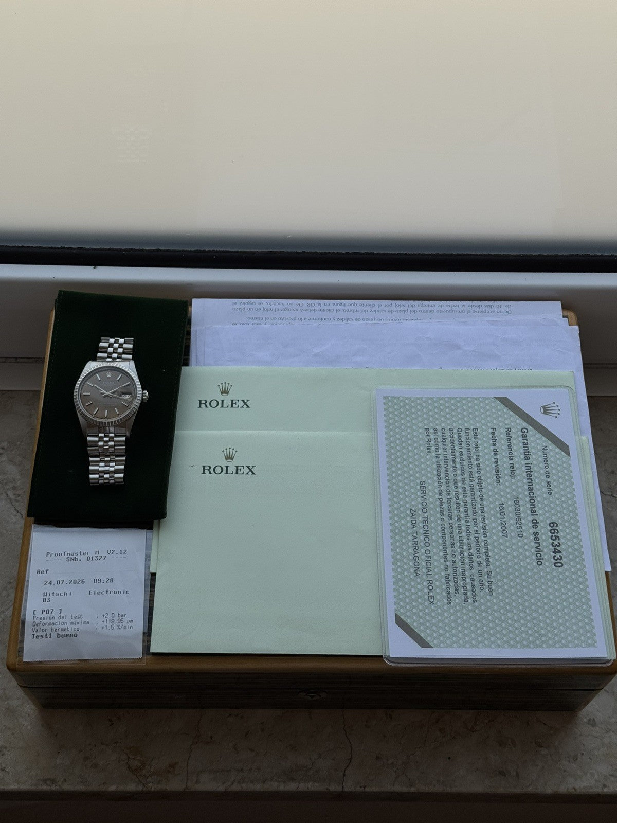 Rolex Datejust Automatic Vintage Watch Ref 16030