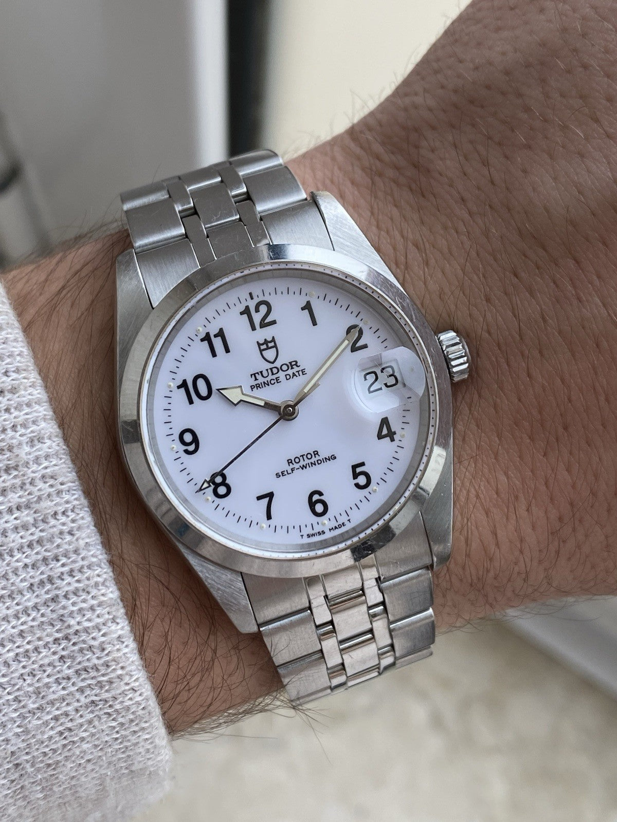 Vintage Tudor Prince Date Automatic 34mm  Watch 74000N