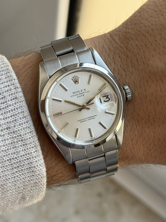 Rolex Date Automatic Vintage Watch Ref 1500 full set 