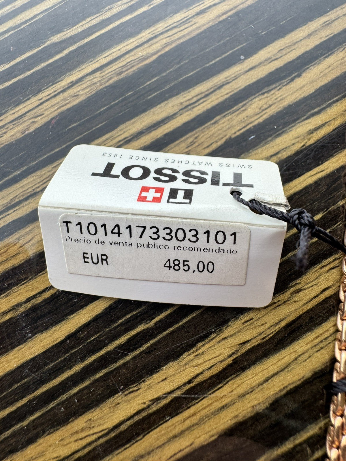Tissot PR100 Chronograph Brand New / Full Set gold and white