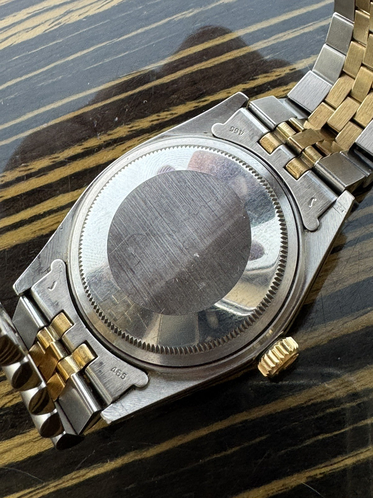 Rolex Datejust 36mm Two-Tone Automatic Vintage Watch ref 1601