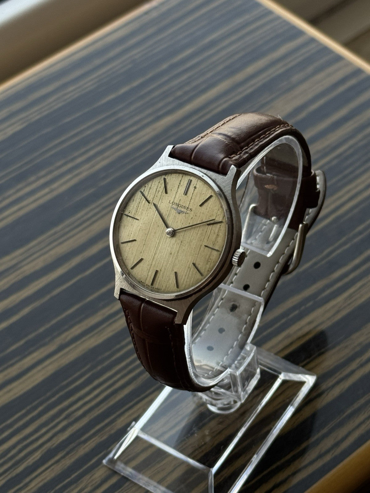 Longines Flagship Vintage Mechanical Watch 33mm For Men