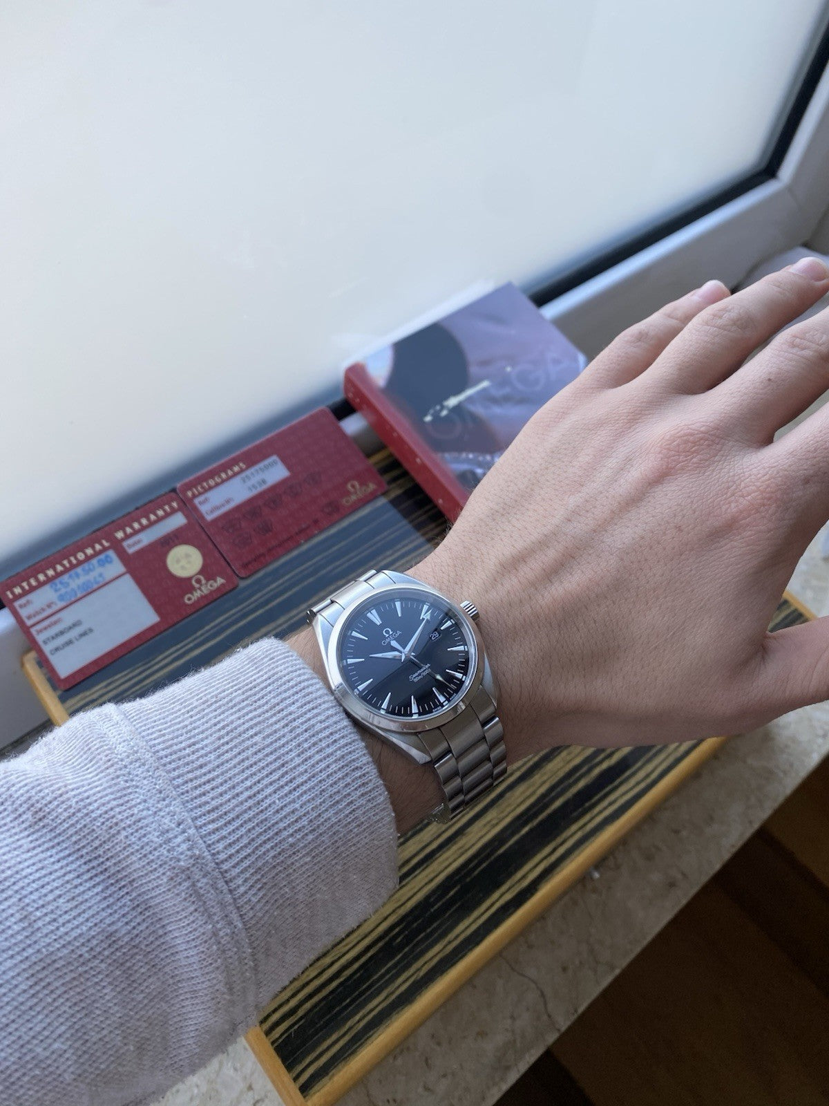 Omega Seamaster Aquaterra 39mm Quartz Watch