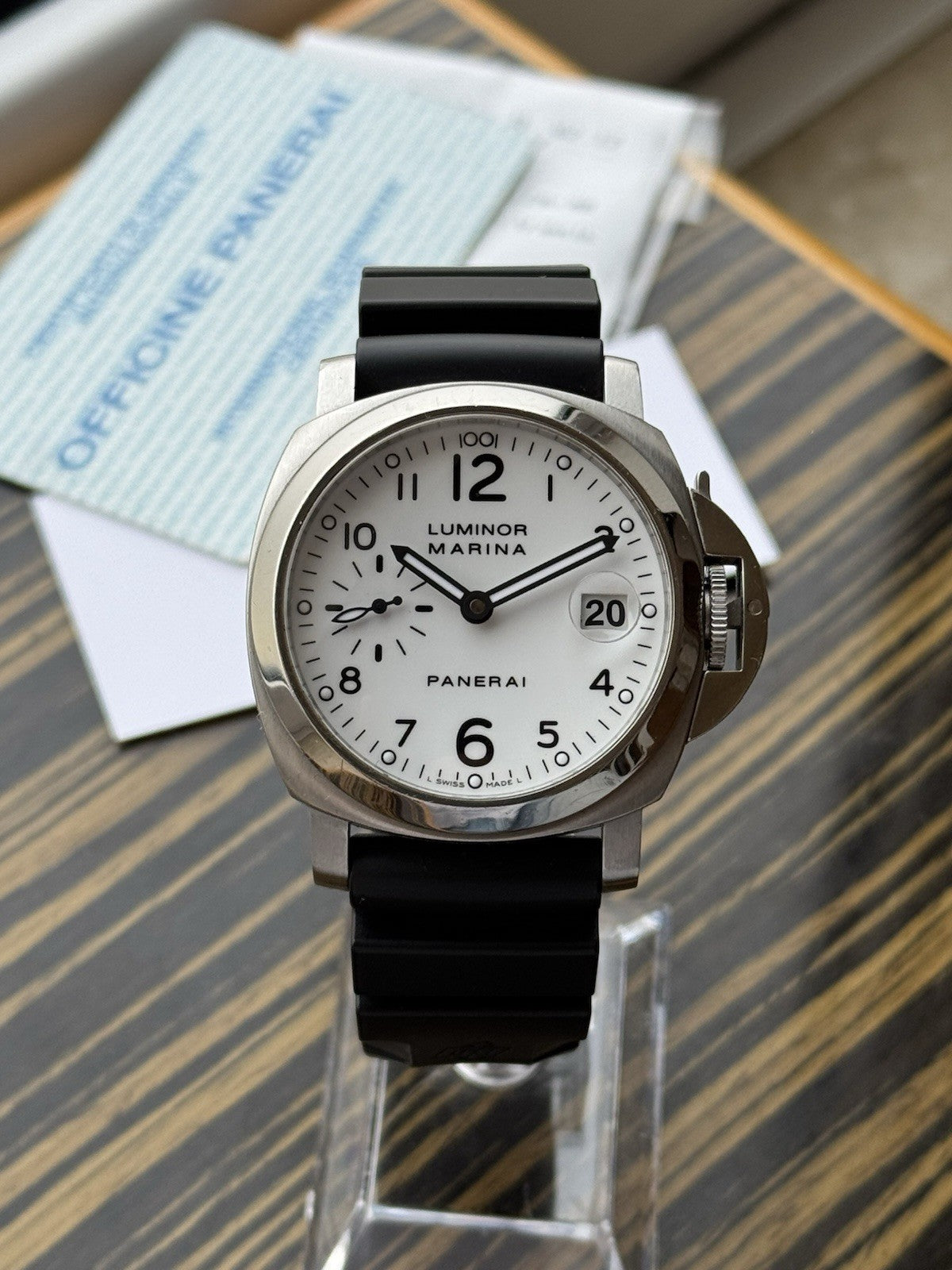 Panerai Luminor Marina Automatic With Card – PAM00049
