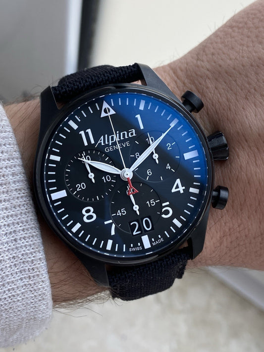 Alpina Startimer Pilot Chronograph Big Date – NOS