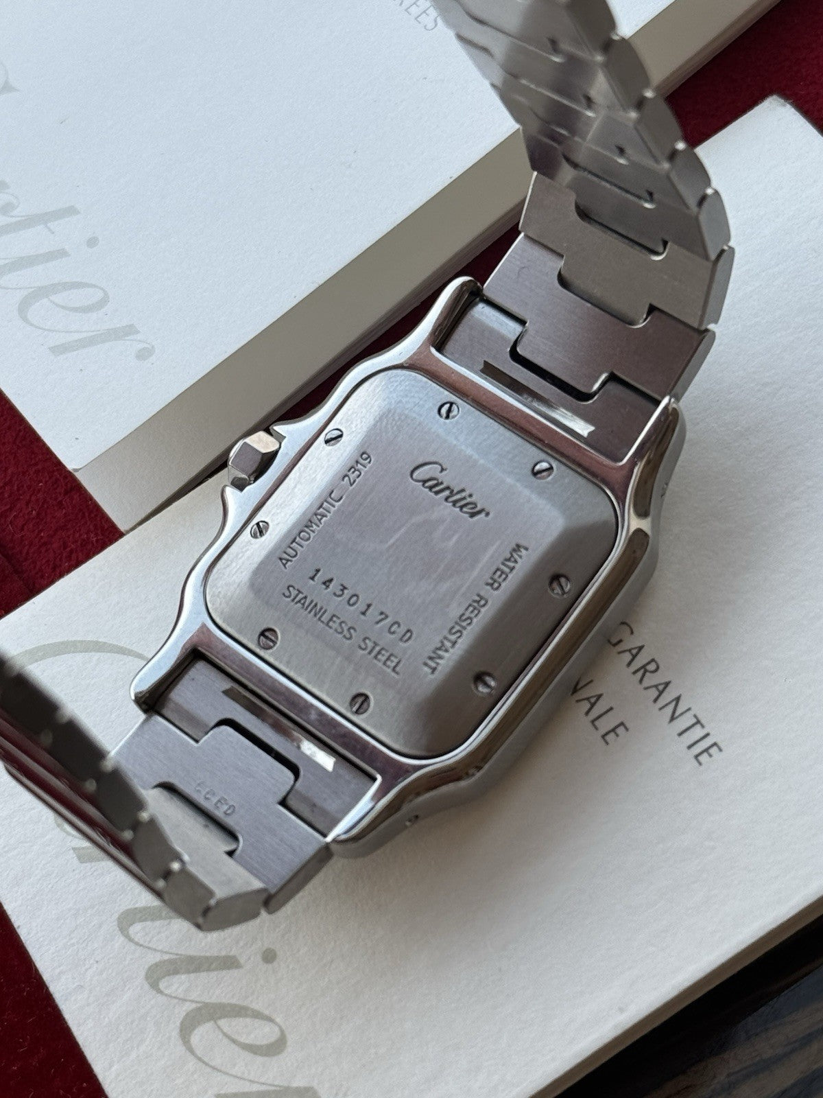 Cartier Santos Galbée Midsize Automatic Steel Ref. 2319