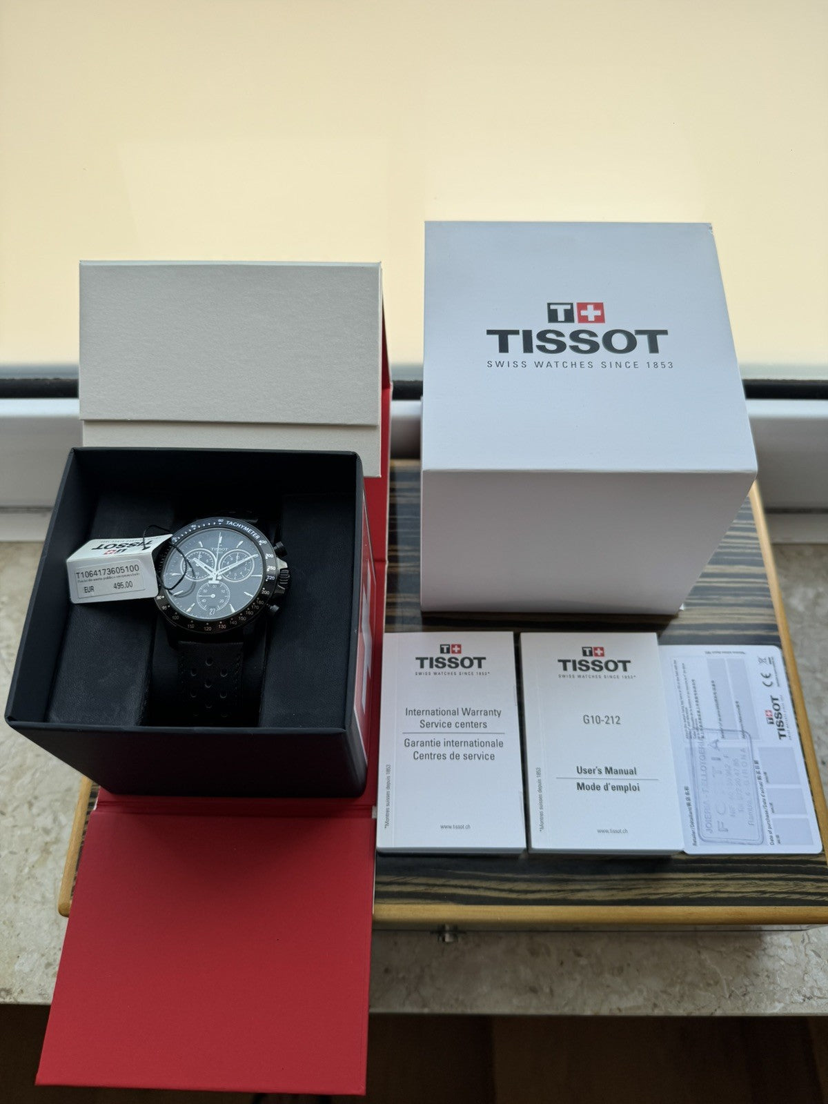 Tissot Chrono XL Classic Brand New / Full Set black