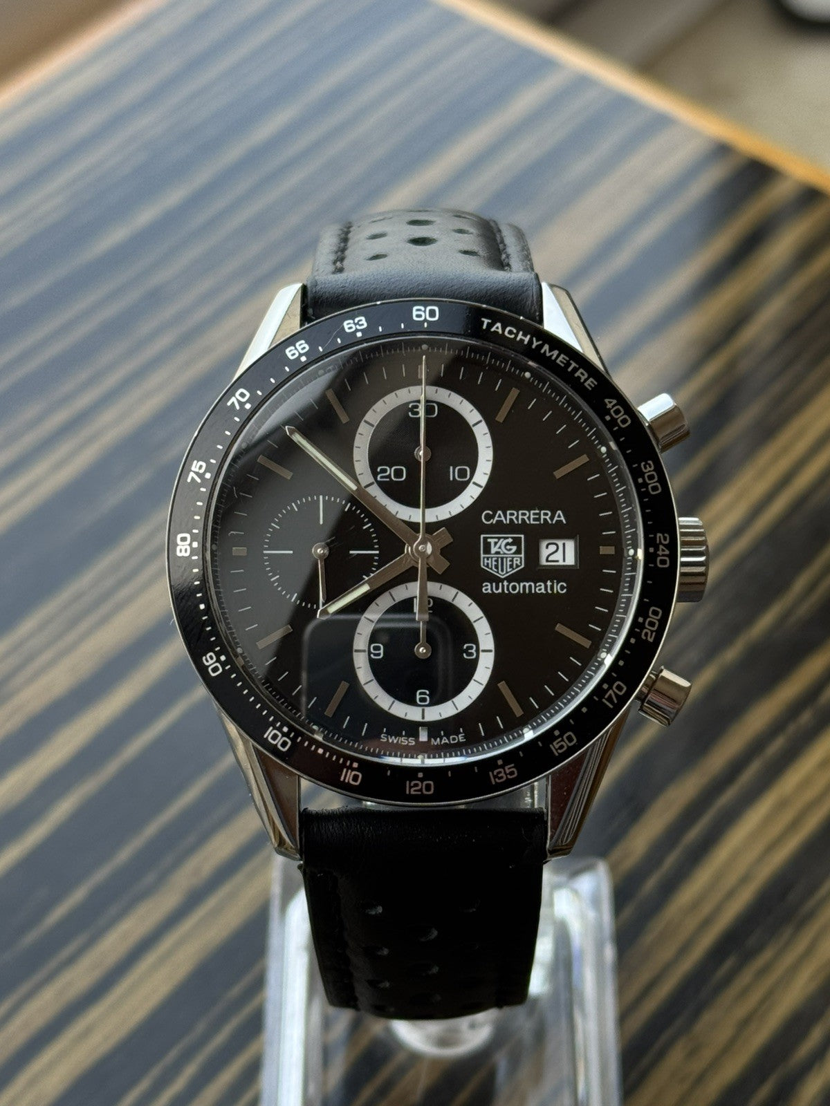 TAG Heuer Carrera Chronograph 41mm automatic watch