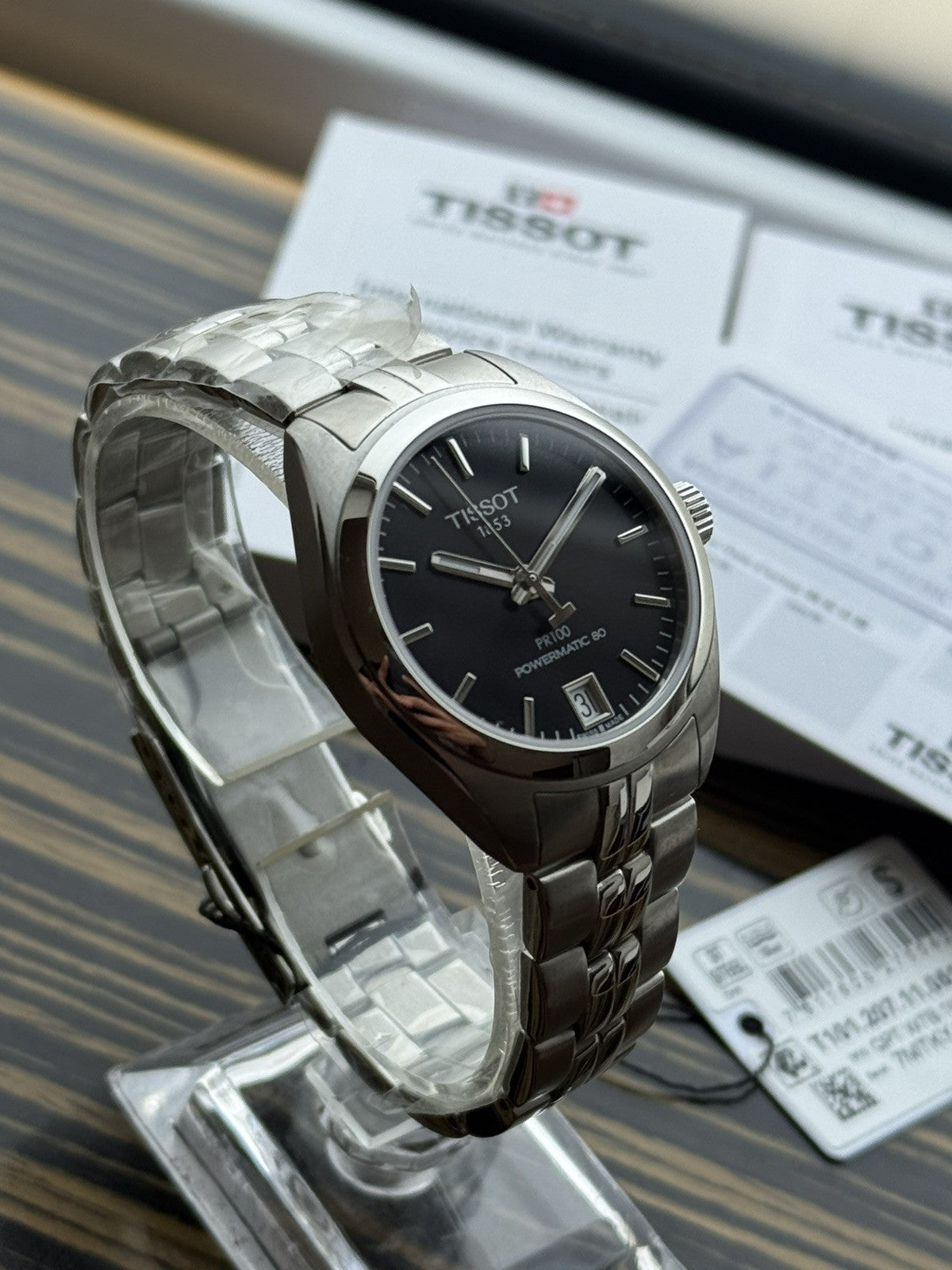 Tissot PR 100 Powermatic 80 Unisex – Brand New / Full Set