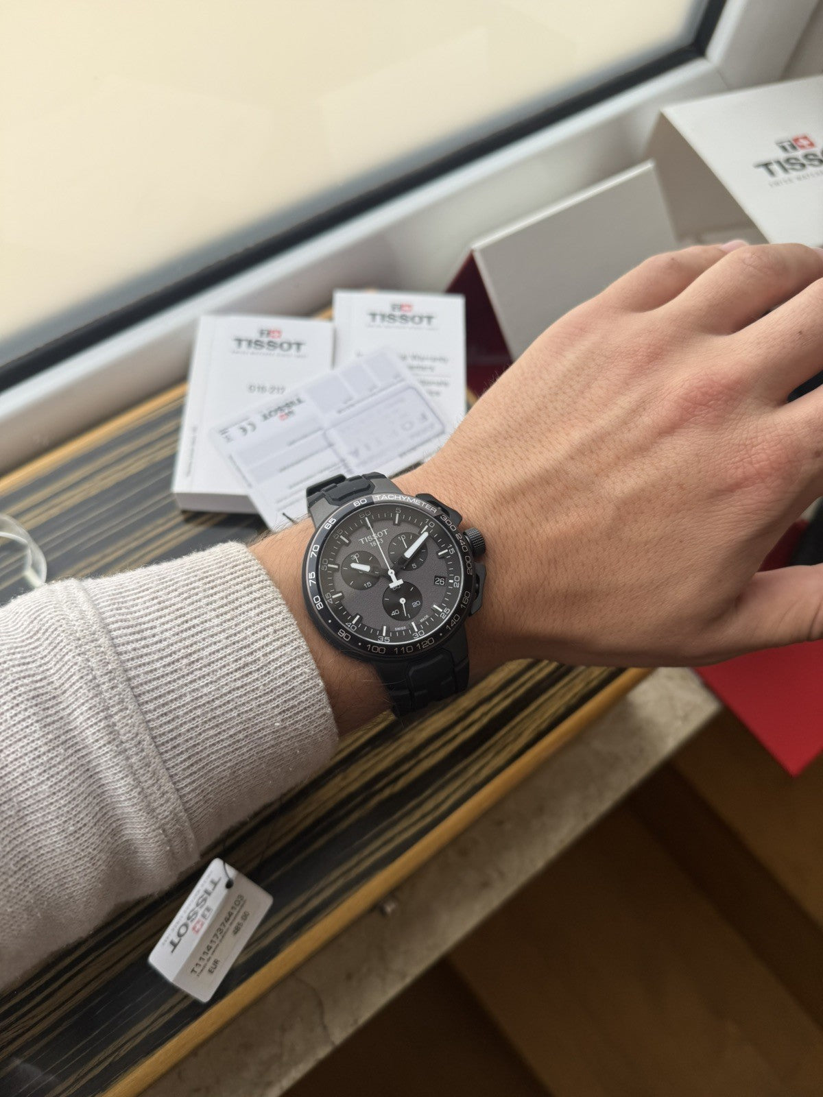 Tissot T-Race Cycling Chronograph Brand New / Full Set black