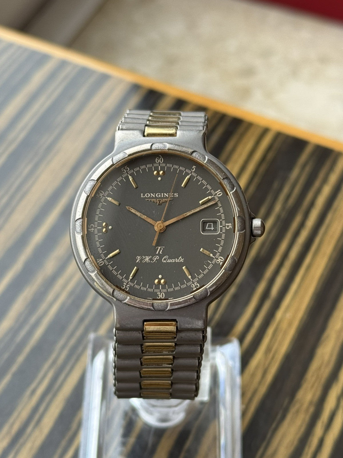 Longines Conquest Titanium Vintage Quartz Watch