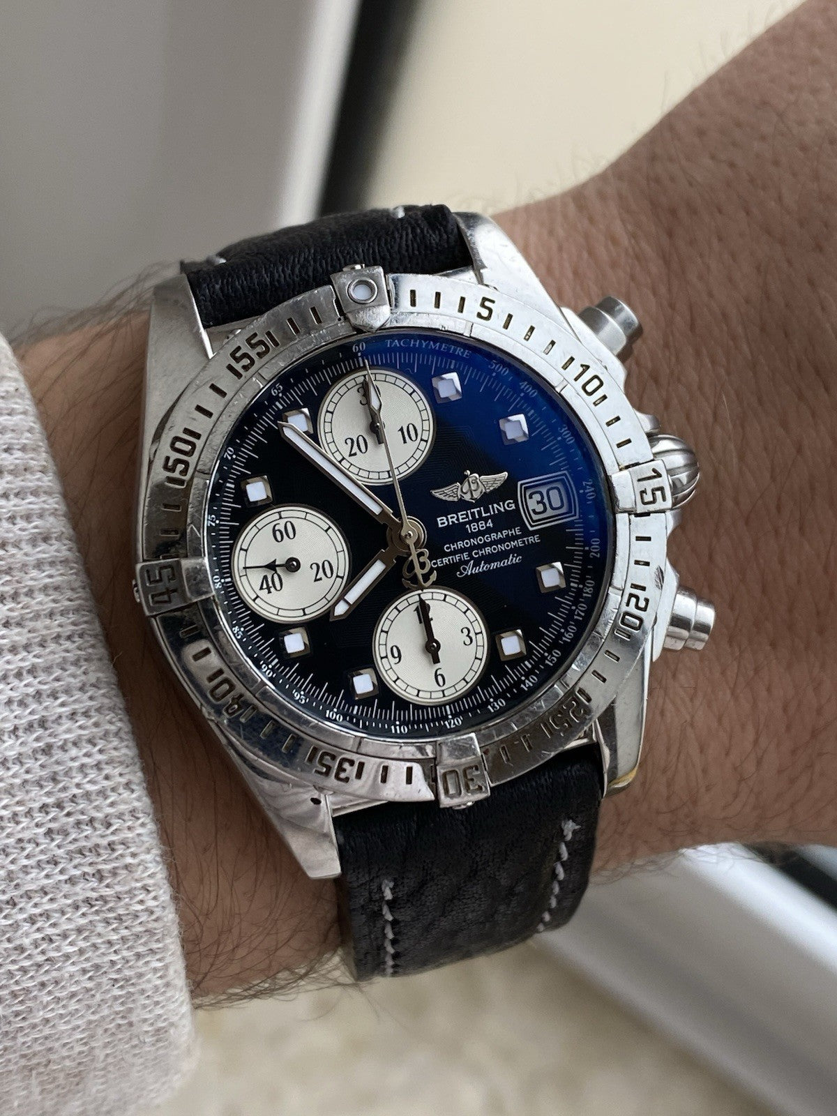 Breitling Cockpit Automatic Chronograph Full Set Swiss Watch