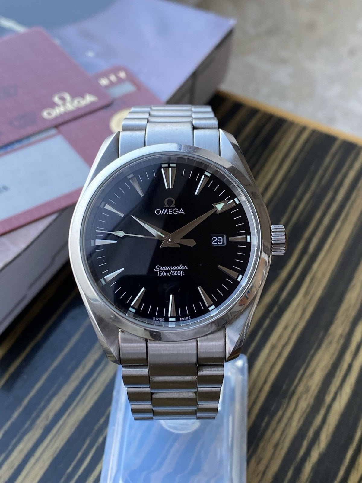 Omega Seamaster Aquaterra 39mm Quartz Watch
