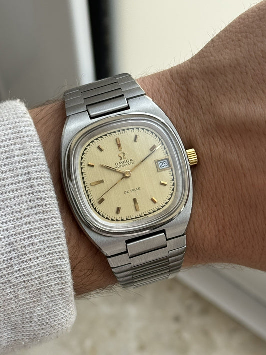 Omega Seamaster De Ville Day Automatic Vintage Watch For Men