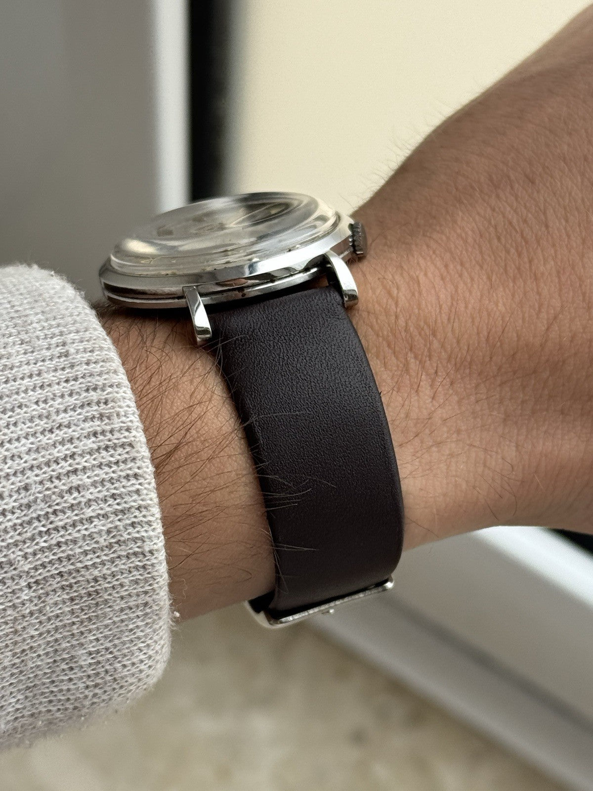 Vintage Jaeger Le-Coultre Memovox Alarm Watch 35mm